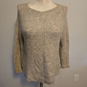 Fat Face Women's Sweater Soft Knit Beige 8